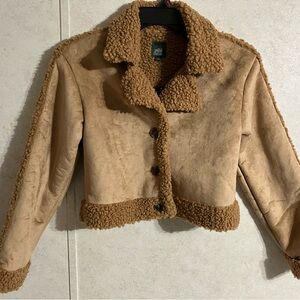 Wild Fable Tan Teddy Jacket